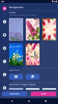 Spring Live Wallpaper android App screenshot 7